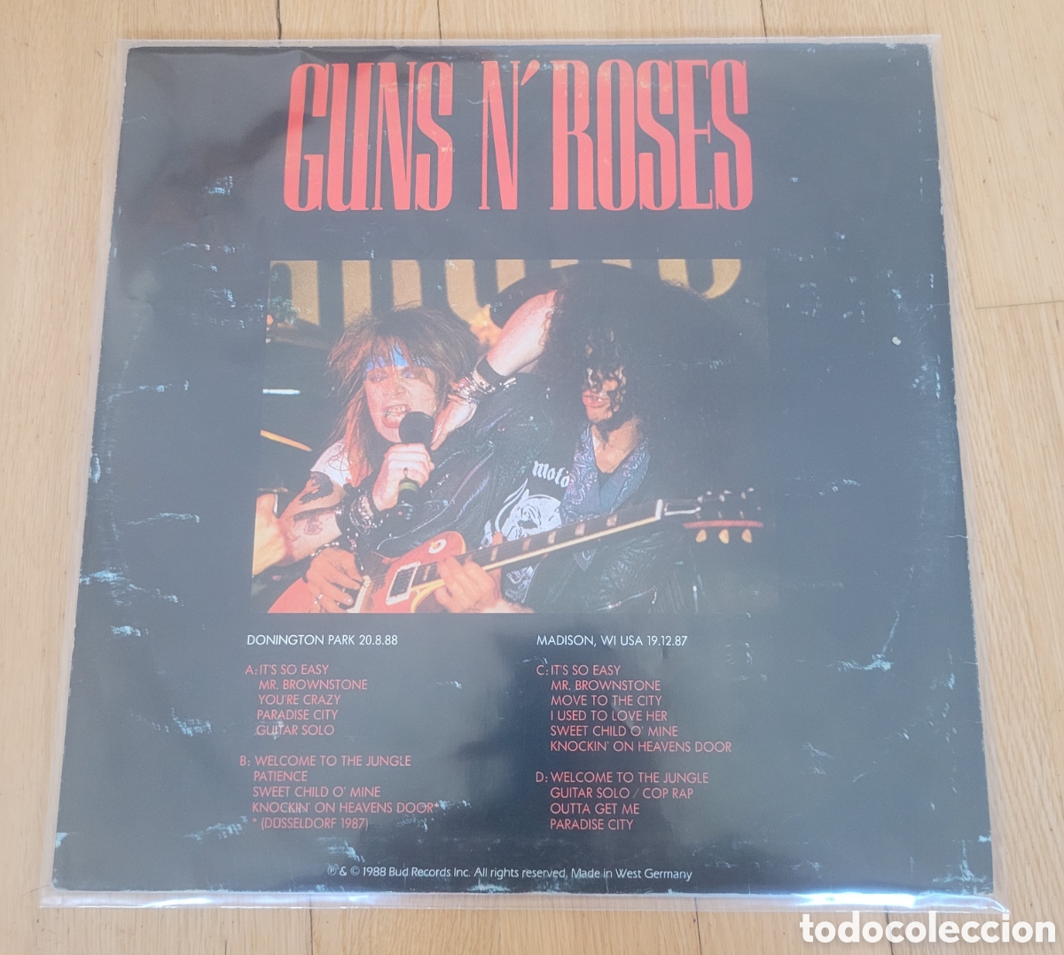 Discos de vinilo: Guns & Roses Back with a bullet doble lp. - Foto 2
