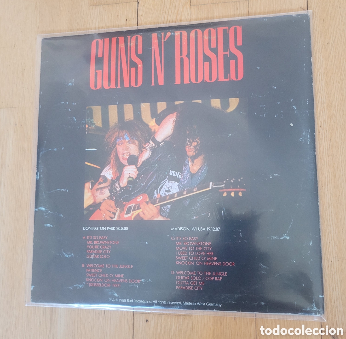 Discos de vinilo: Guns & Roses Back with a bullet doble lp. - Foto 6