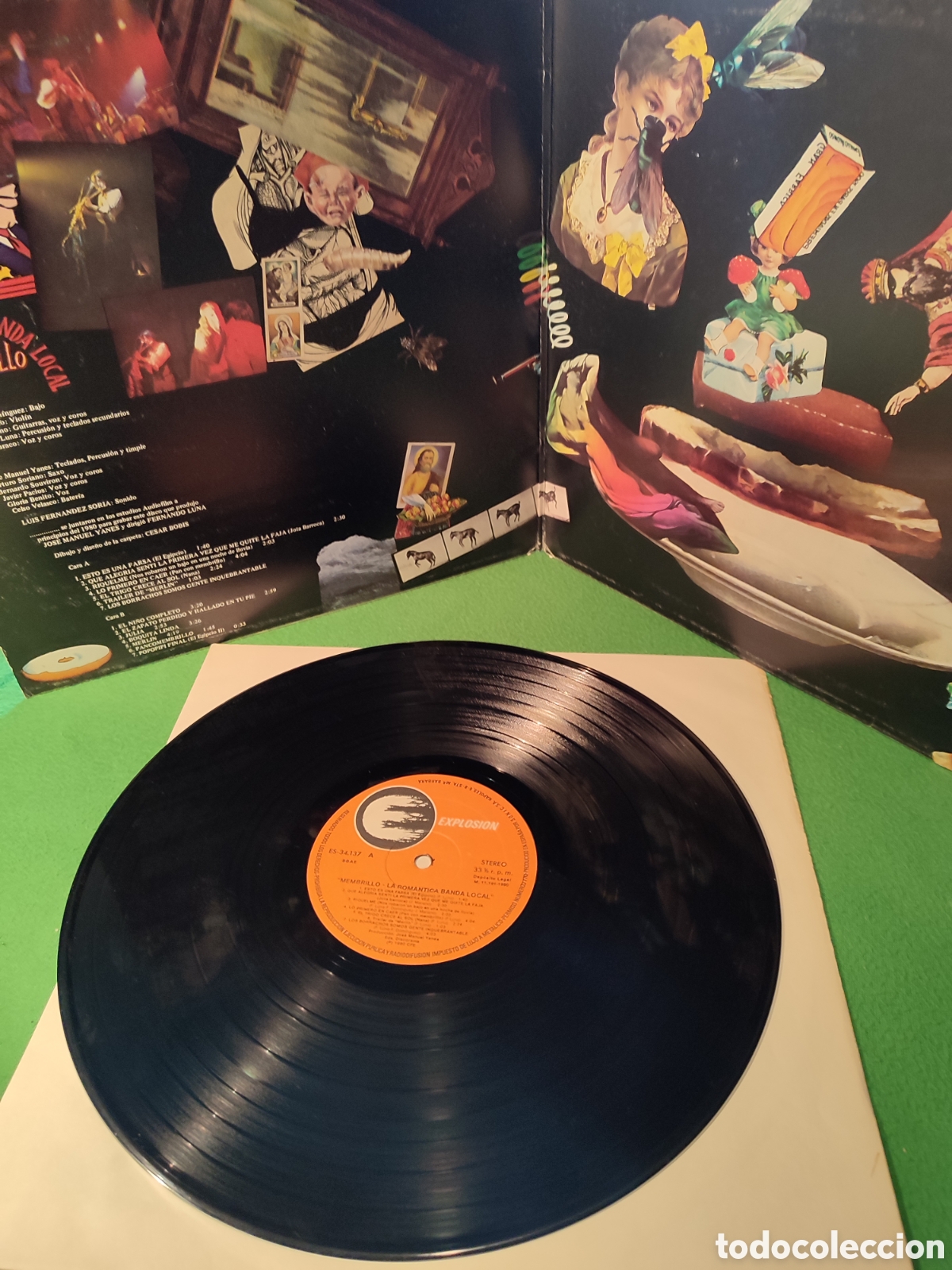 Discos de vinilo: La Rom&aacute;ntica Banda Local - Membrillo - Foto 2