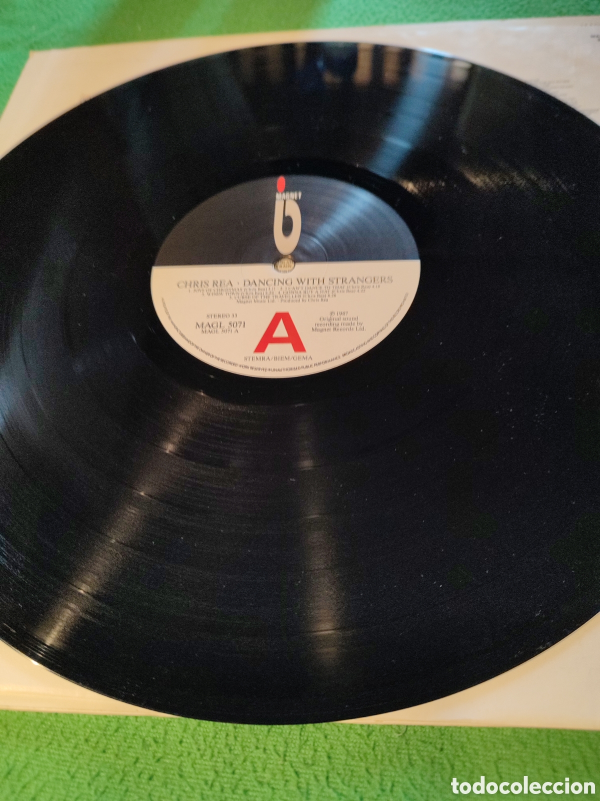 Discos de vinilo: Chris Rea - Dancing with strangers - Foto 3