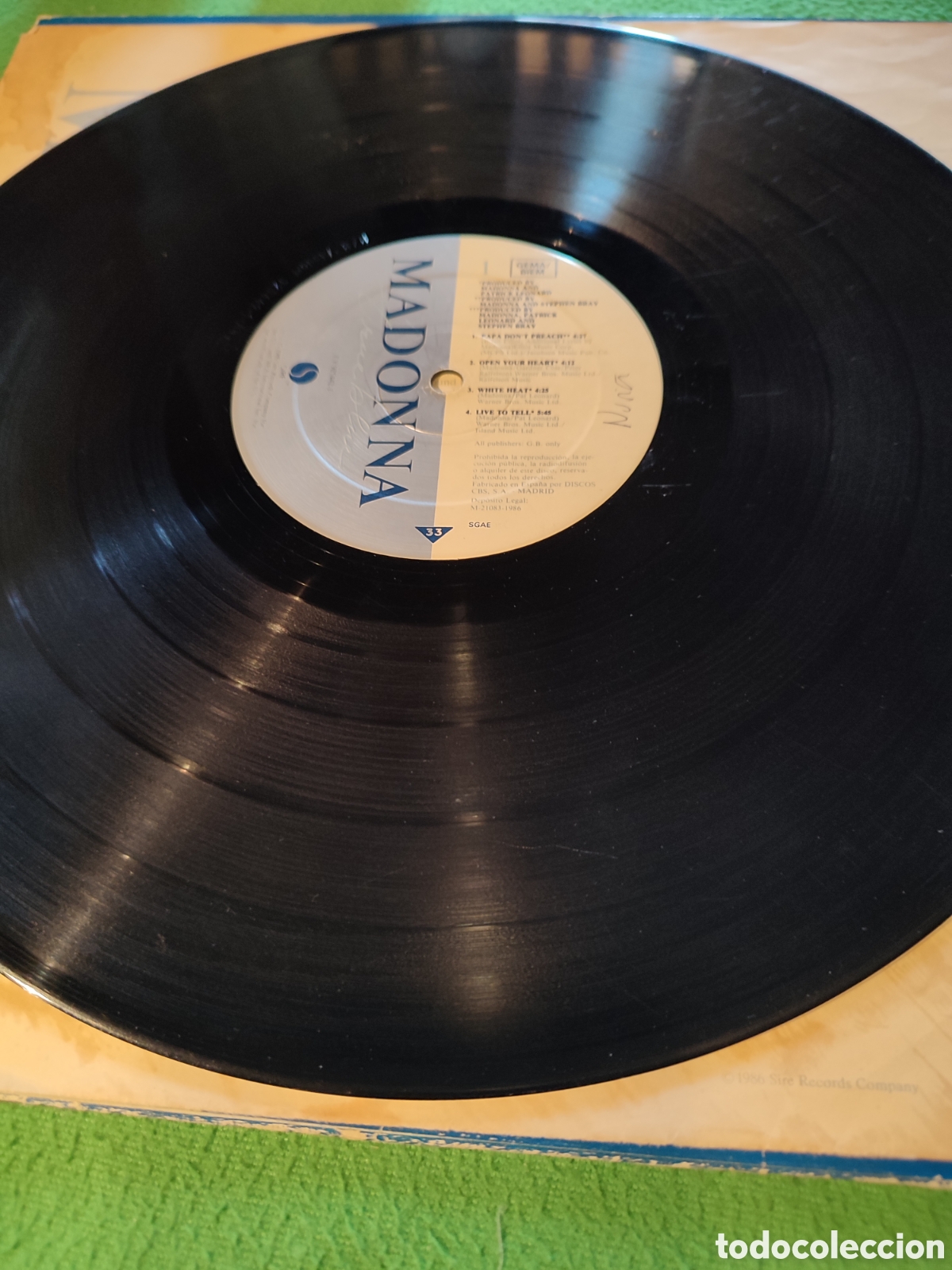 Discos de vinilo: Madonna - True Blue Vinilo - Foto 3