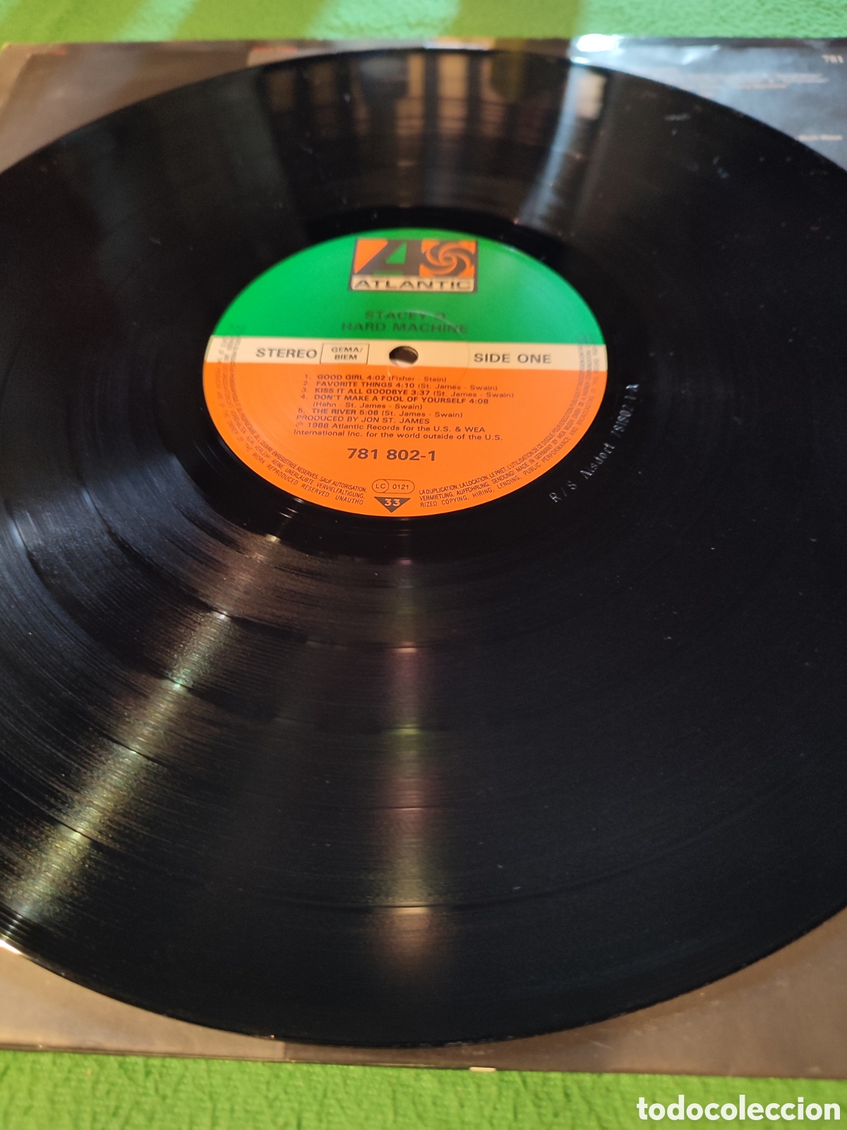 Discos de vinilo: Stacey Q - Hard Machine - Foto 3