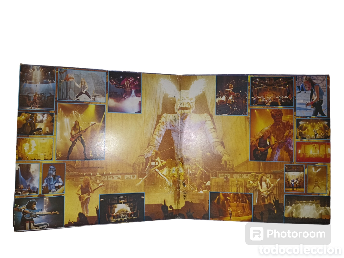 Discos de vinilo: Lp doble Iron Maiden Live After Deatch - Foto 3