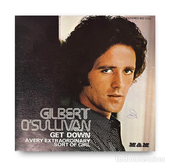 Discos de vinilo: Gilbert OSullivan &ndash; Get Down Single 7&rdquo; - Foto 1