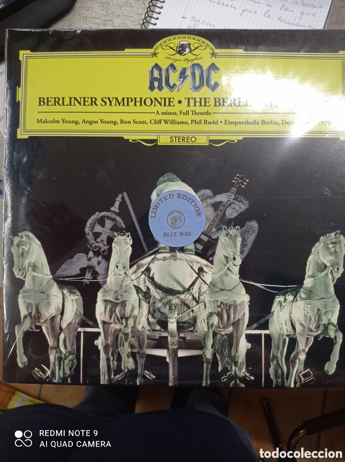 Discos de vinilo: Ac/dc- berliner symphonie 2 lp - Foto 1