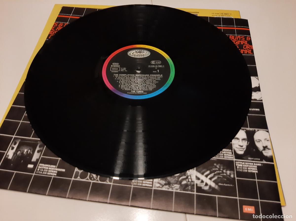 Discos de vinilo: TUBES -THE COMPLETION BACKWARD PRINCIPLE- (1985) LP DISCO VINILO - Foto 6