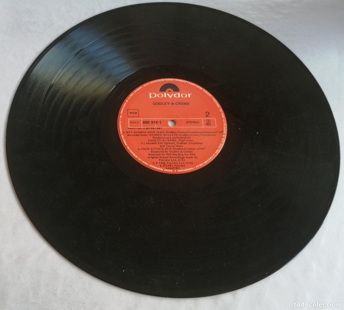 Discos de vinilo: Godley & Creme, Snack Attack, Polydor 885 974-1 - Foto 4