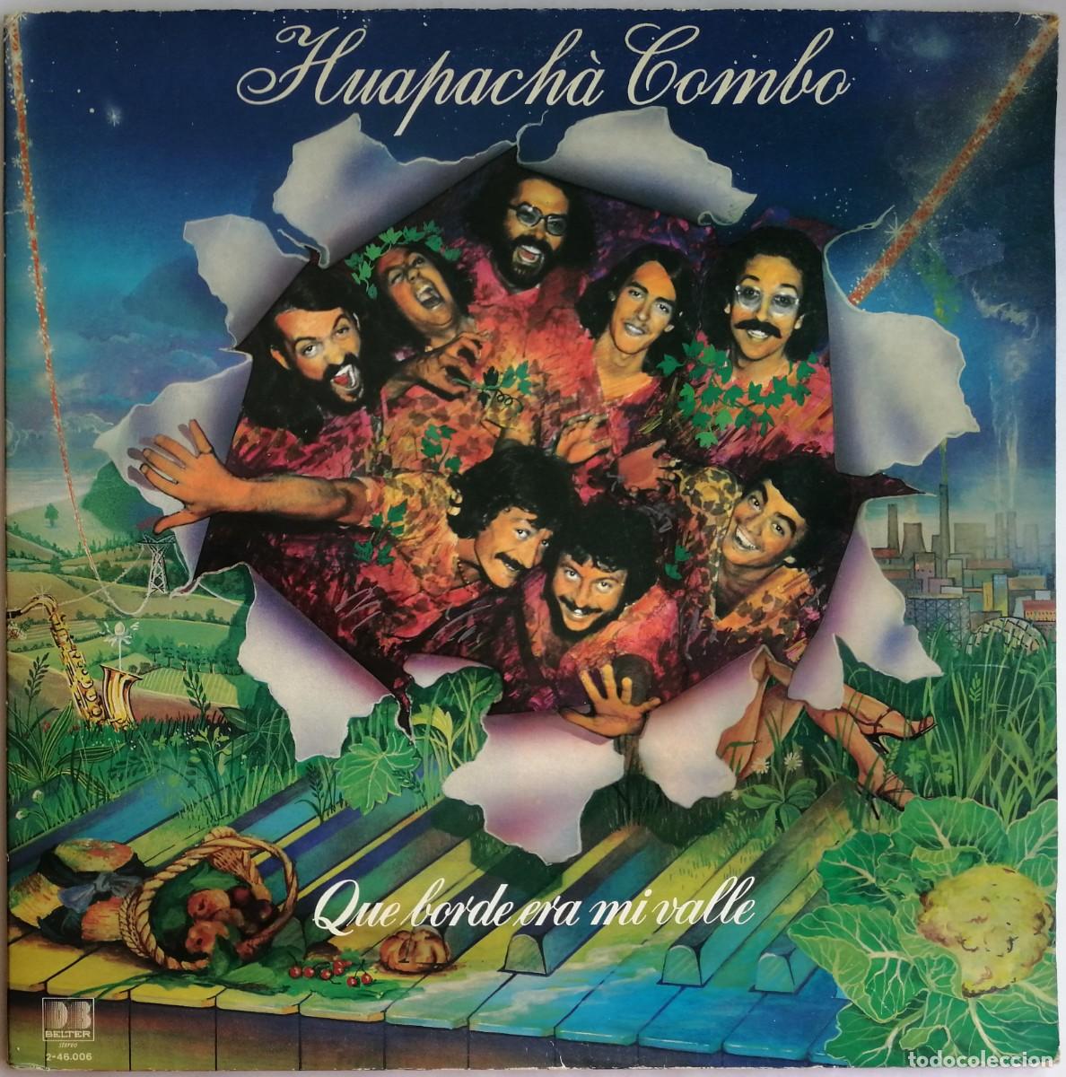 Vinyl records: Huapach&agrave; Combo, Que Borde Era Mi Valle, DB Belter 2-46.006
