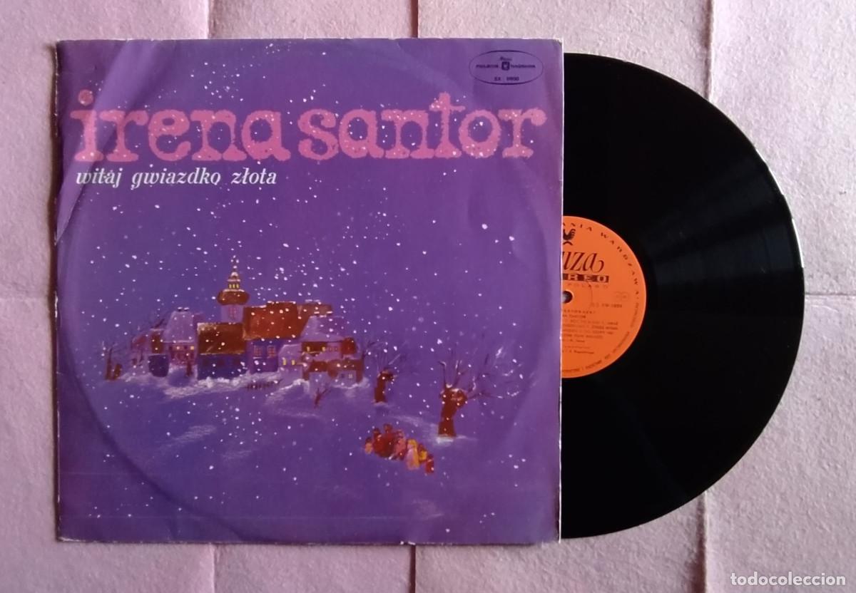 Disques de vinyle: LP IRENA SANTOR &ndash; Witaj Gwiazdko Złota - Polskie Nagrania Muza SX 0900 - FOLK POLACO (VG/EX+)