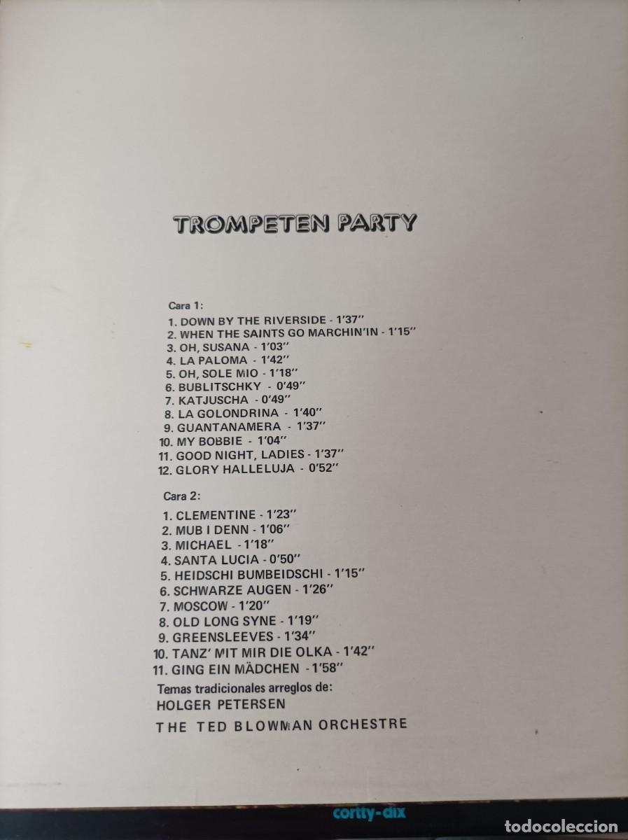 Discos de vinilo: Trompeten party. Fontana - Foto 2