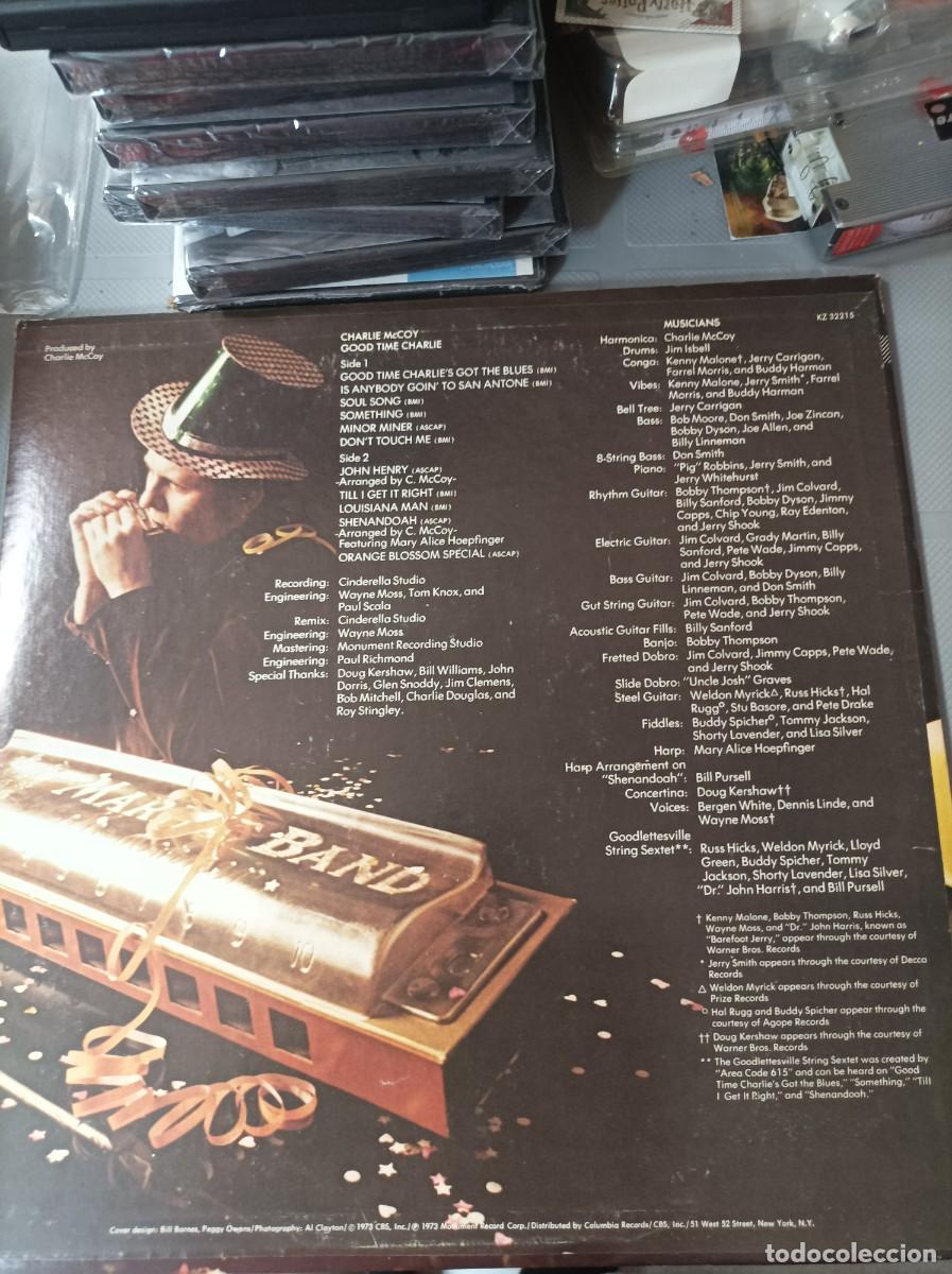 Discos de vinilo: Charlie McCoy. Good time charliel - Foto 2