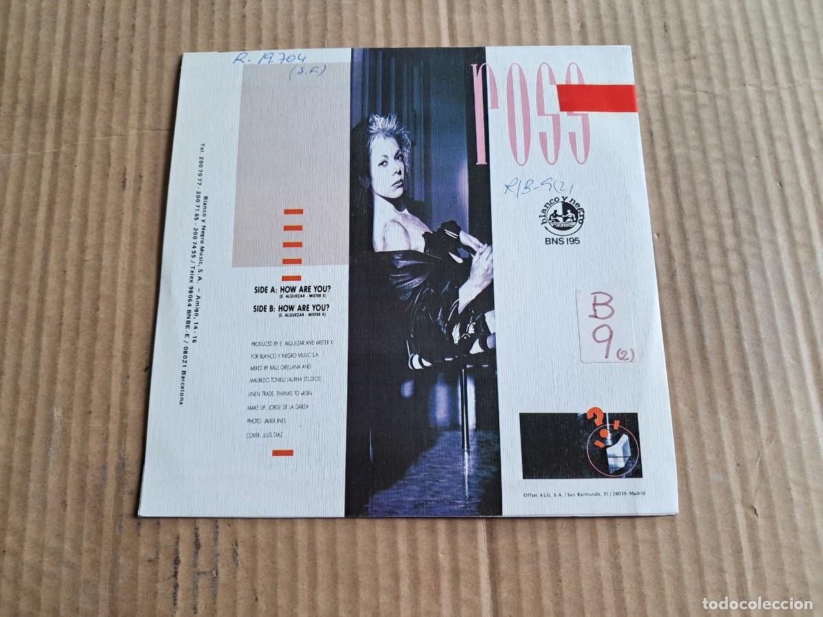 Discos de vinilo: ROSS - HOW ARE YOU ? SINGLE 1988 - Foto 3