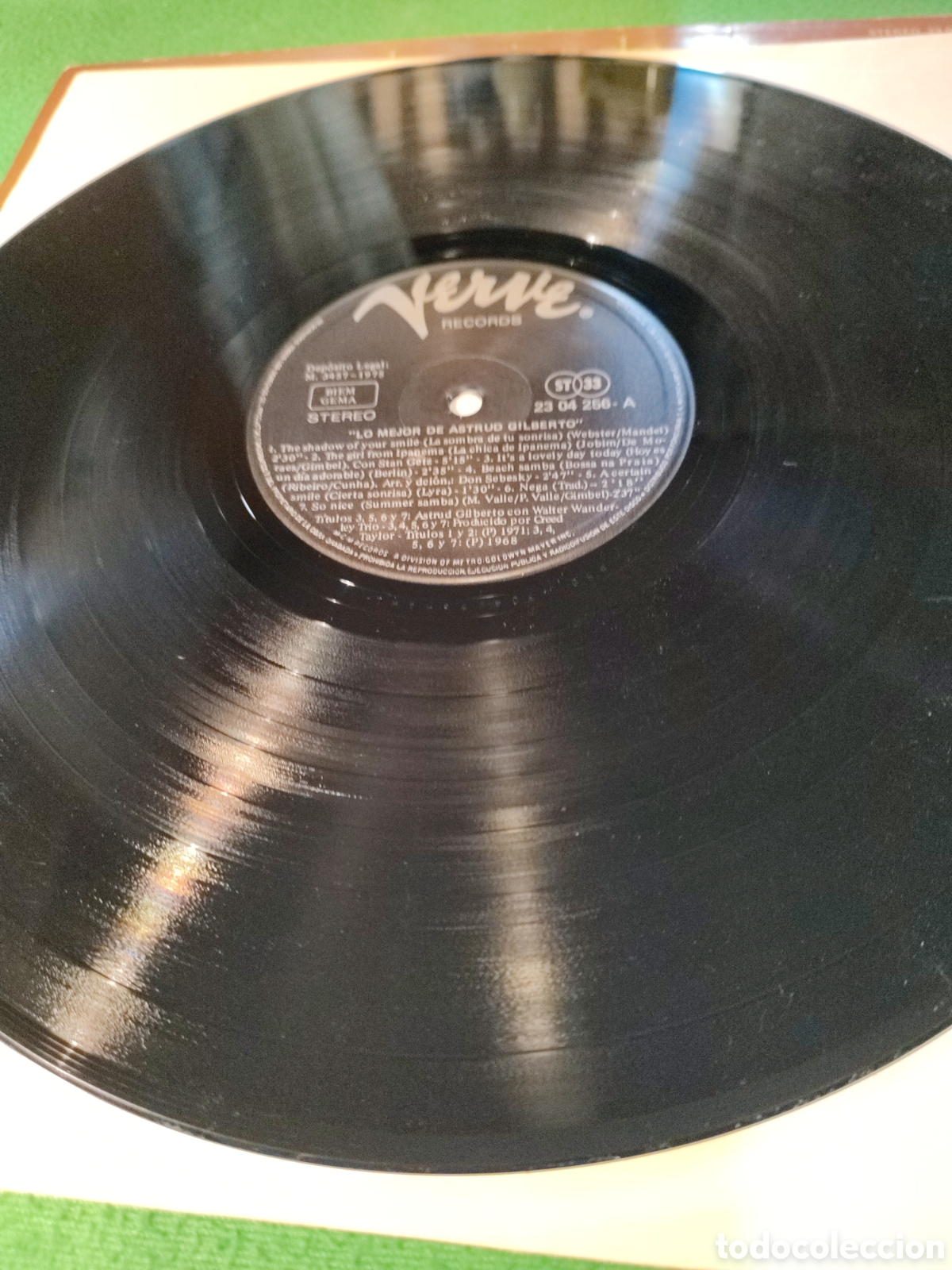 Discos de vinilo: Astrud Gilberto - Lo mejor de - Foto 3