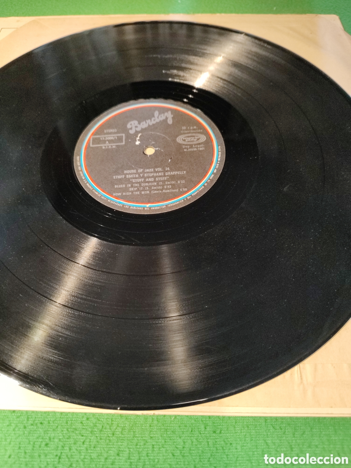 Discos de vinilo: Stuff Smith & Stephane Grappelli - Stuff and Steff - Foto 3