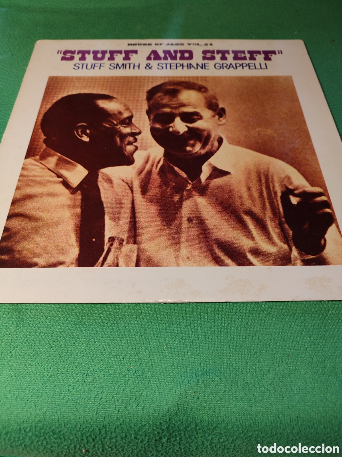 Discos de vinilo: Stuff Smith & Stephane Grappelli - Stuff and Steff - Foto 1