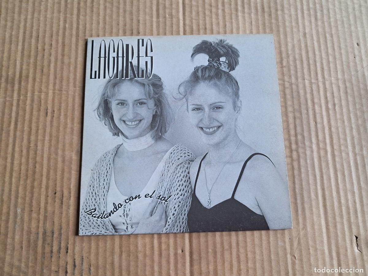 Discos de vinilo: LAGARES - BAILANDO CON EL SOL SINGLE 1993 - Foto 1
