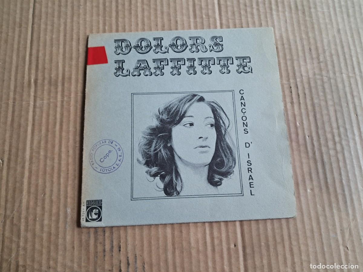 Discos de vinilo: DOLORS LAFFITTE - CANCONS D&acute;ISRAEL SINGLE 1971 - Foto 1