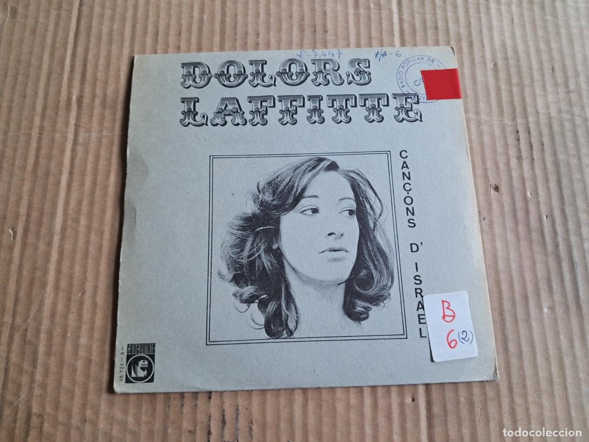 Discos de vinilo: DOLORS LAFFITTE - CANCONS D&acute;ISRAEL SINGLE 1971 - Foto 3