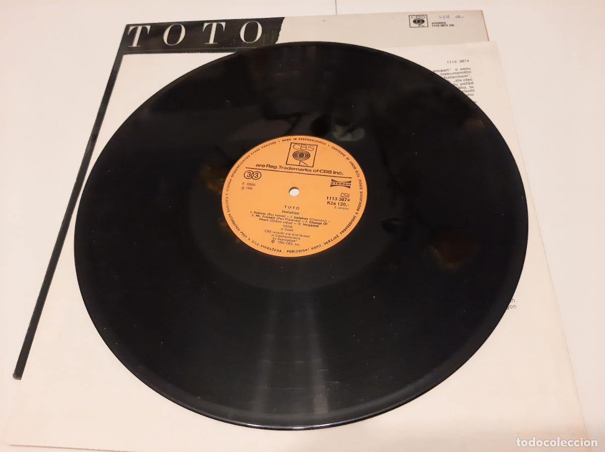 Discos de vinilo: TOTO -ISOLATION- (1985) LP DISCO VINILO - Foto 9