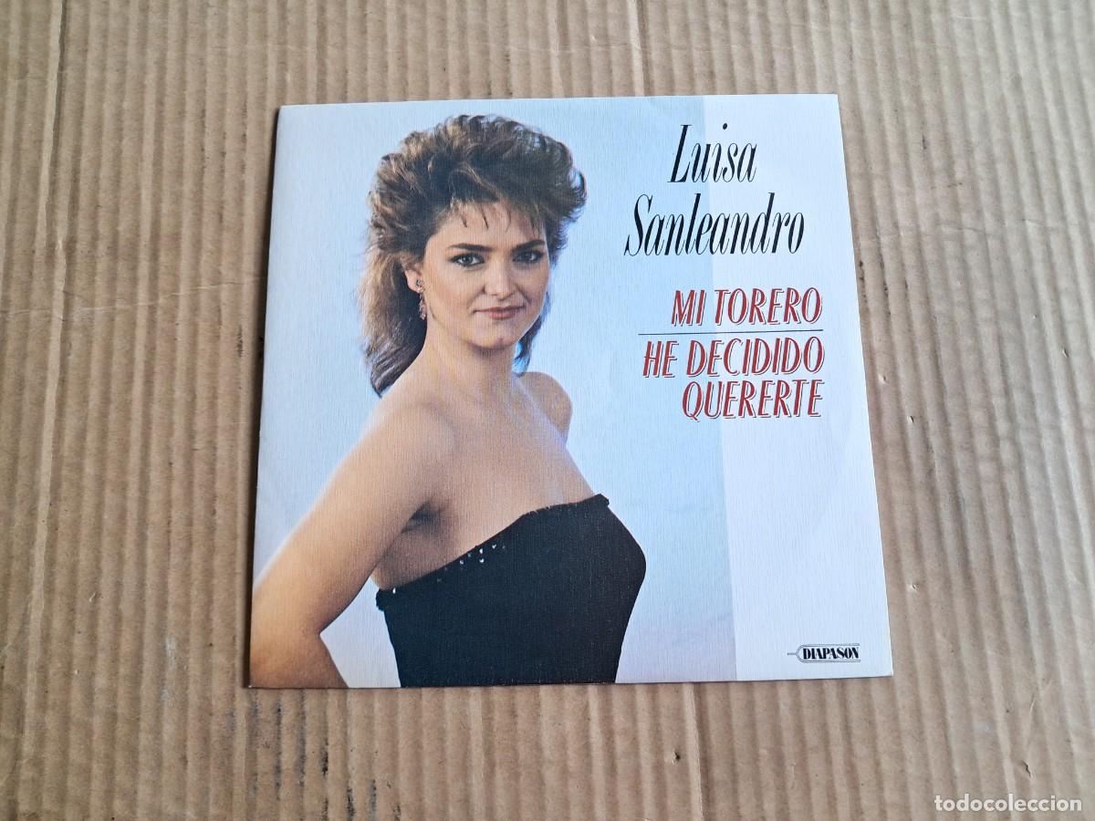 Discos de vinilo: LUISA SANLEANDRO - MI TORERO SINGLE 1988 - Foto 1