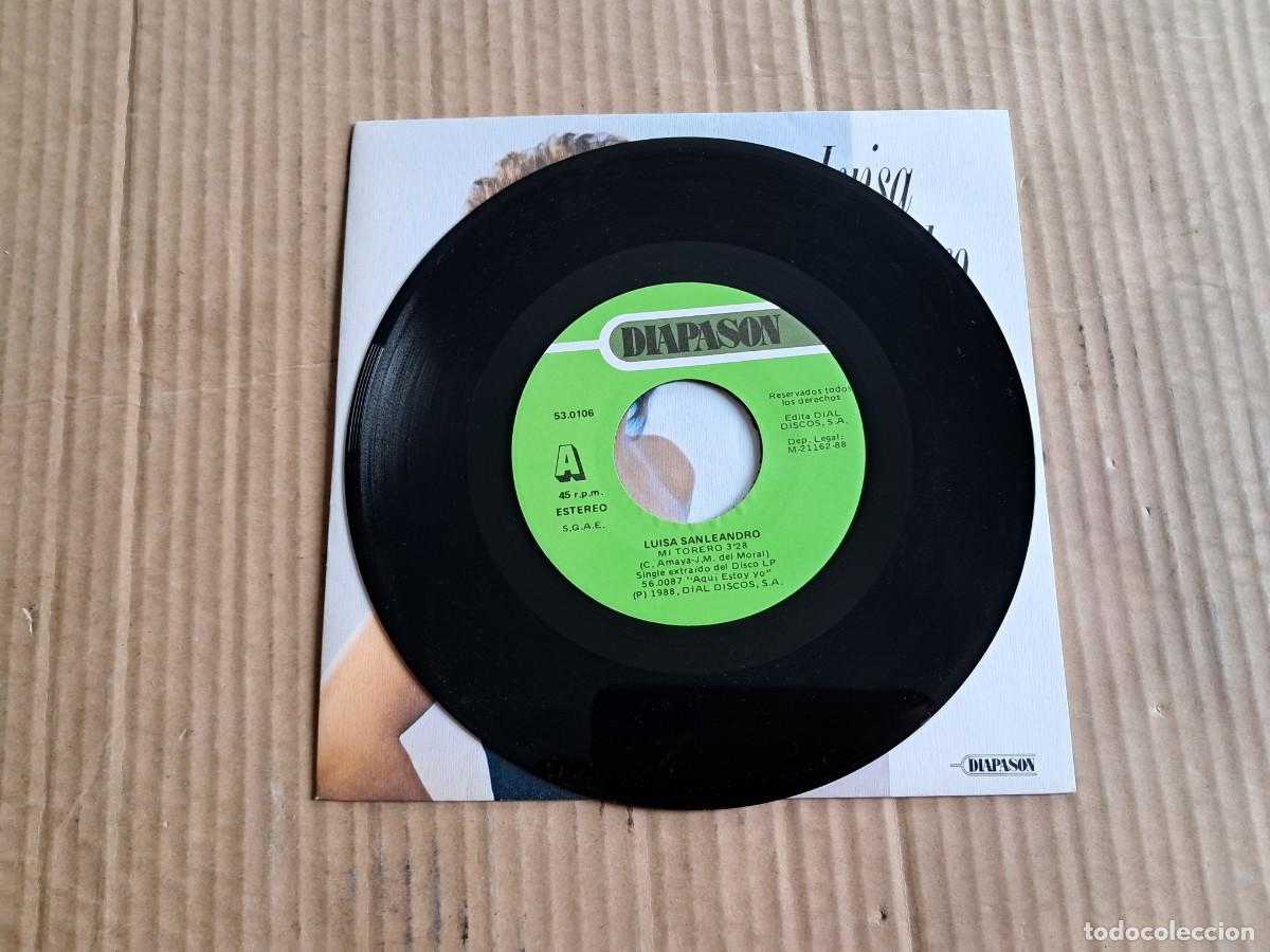 Discos de vinilo: LUISA SANLEANDRO - MI TORERO SINGLE 1988 - Foto 2