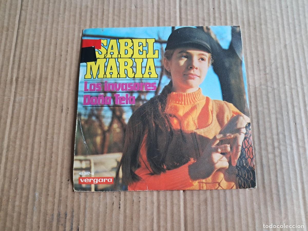 Discos de vinilo: ISABEL MARIA - LOS INVASORES SINGLE 1969 - Foto 1