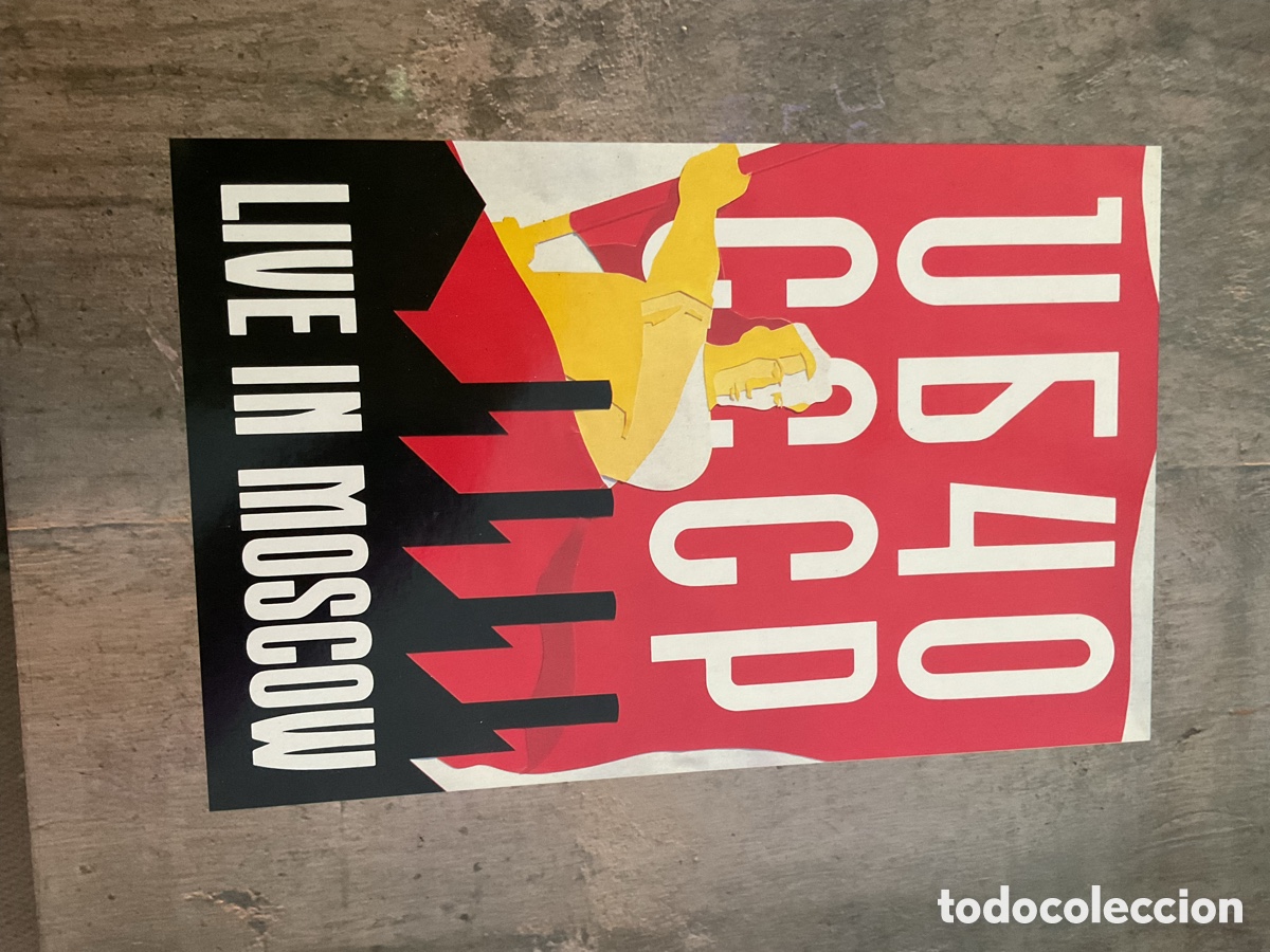 Discos de vinilo: LP UB40 Live in moscow - Foto 1