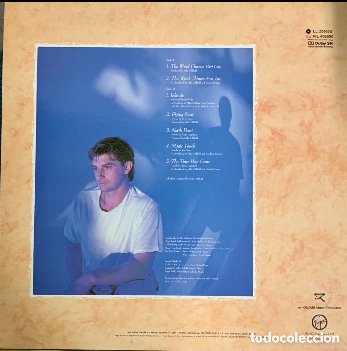 Discos de vinilo: Disco Vinilo LP. Mike Oldfield. &ldquo;Islands&rdquo;. 1987. - Foto 2