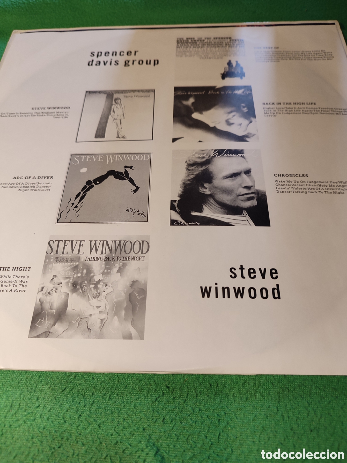 Discos de vinilo: Steve Winwood - Keep on running - Foto 2