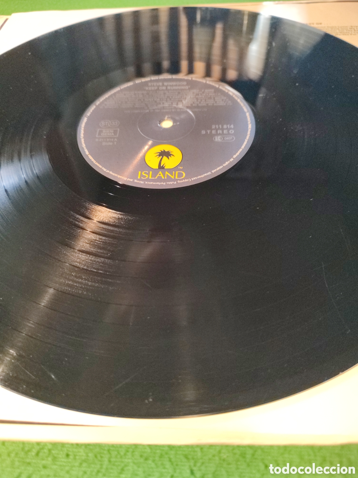 Discos de vinilo: Steve Winwood - Keep on running - Foto 3