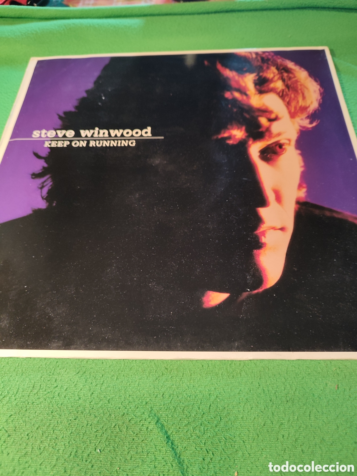 Discos de vinilo: Steve Winwood - Keep on running - Foto 1