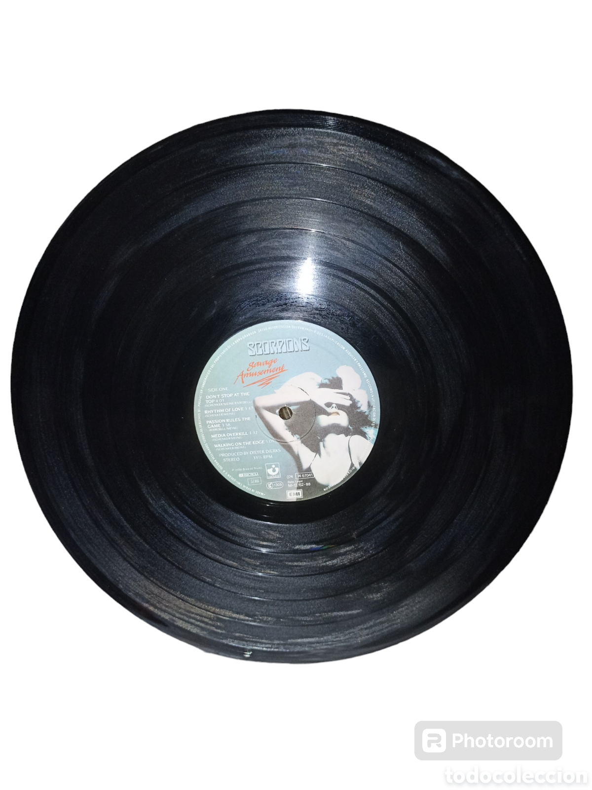 Discos de vinilo: Lp sin funda Scorpions Savage Amusement. - Foto 1
