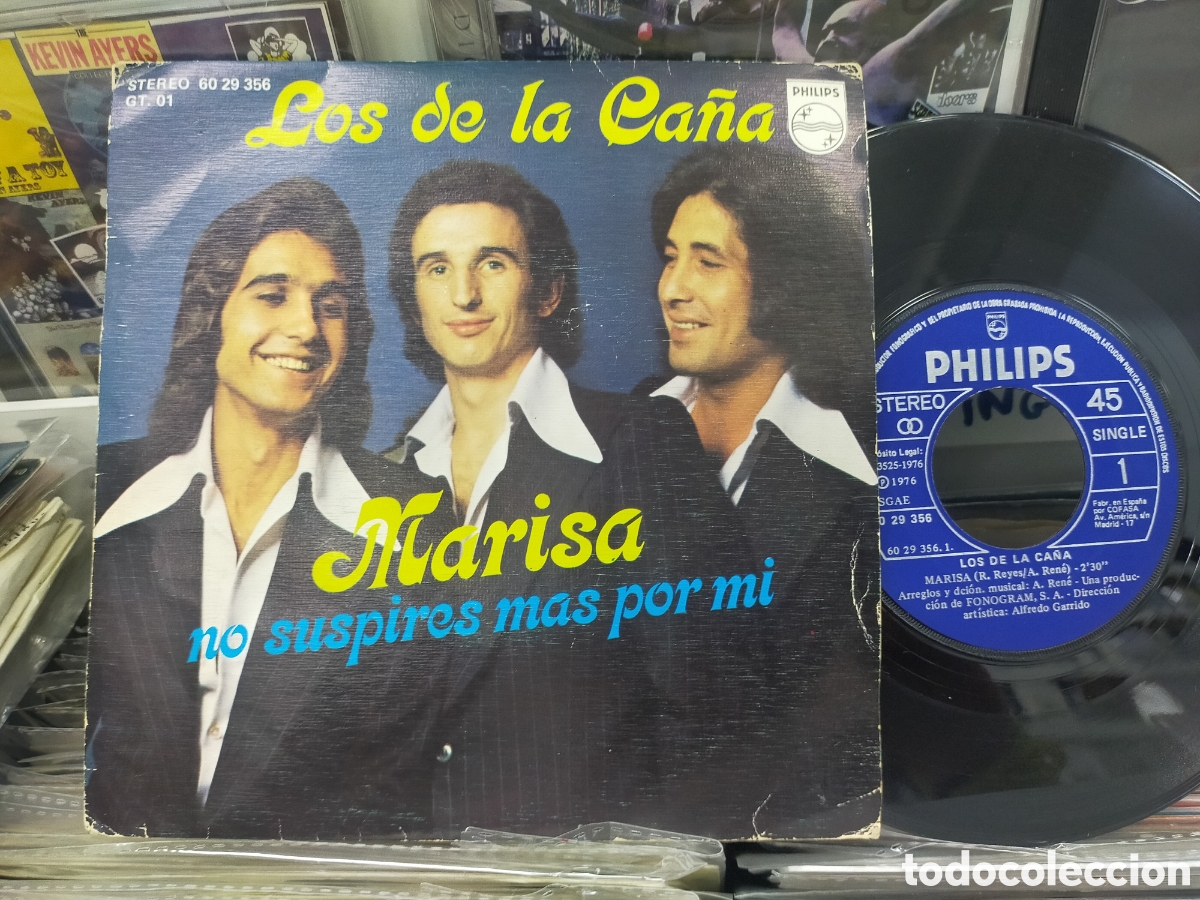 Discos de vinilo: Los de la ca&ntilde;a single Marisa 1976 - Foto 1