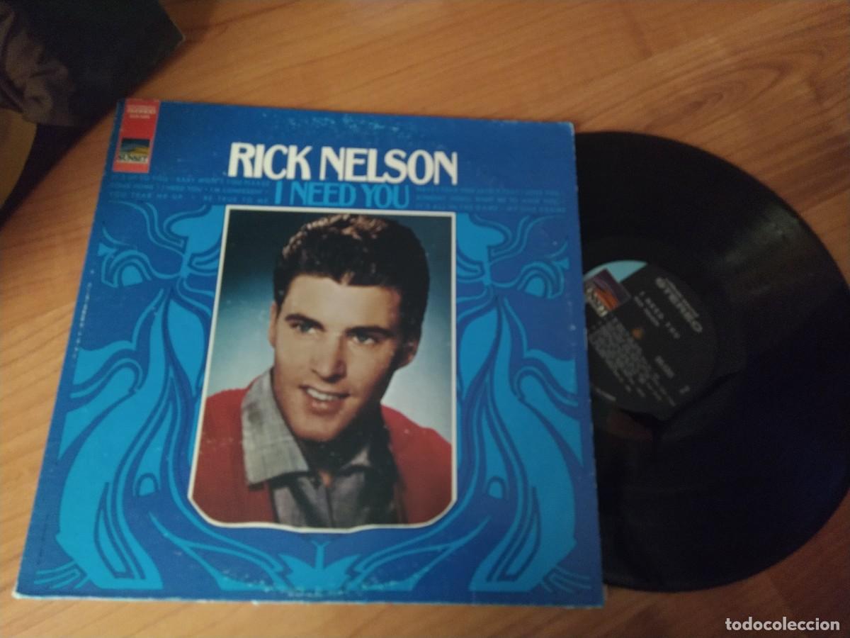 Discos de vinilo: Rick Nelson Lp i need you Usa sunset - Foto 1