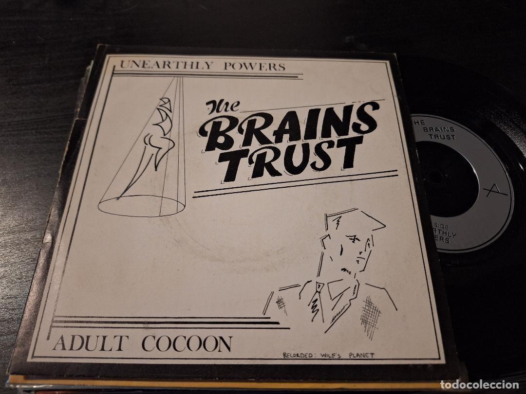 Disques de vinyle: BRAINS TRUST - ADULT COCOON 7&rdquo; SINGLE UK TRUST RECORDS 1984 - NEW WAVE SYNTH POP
