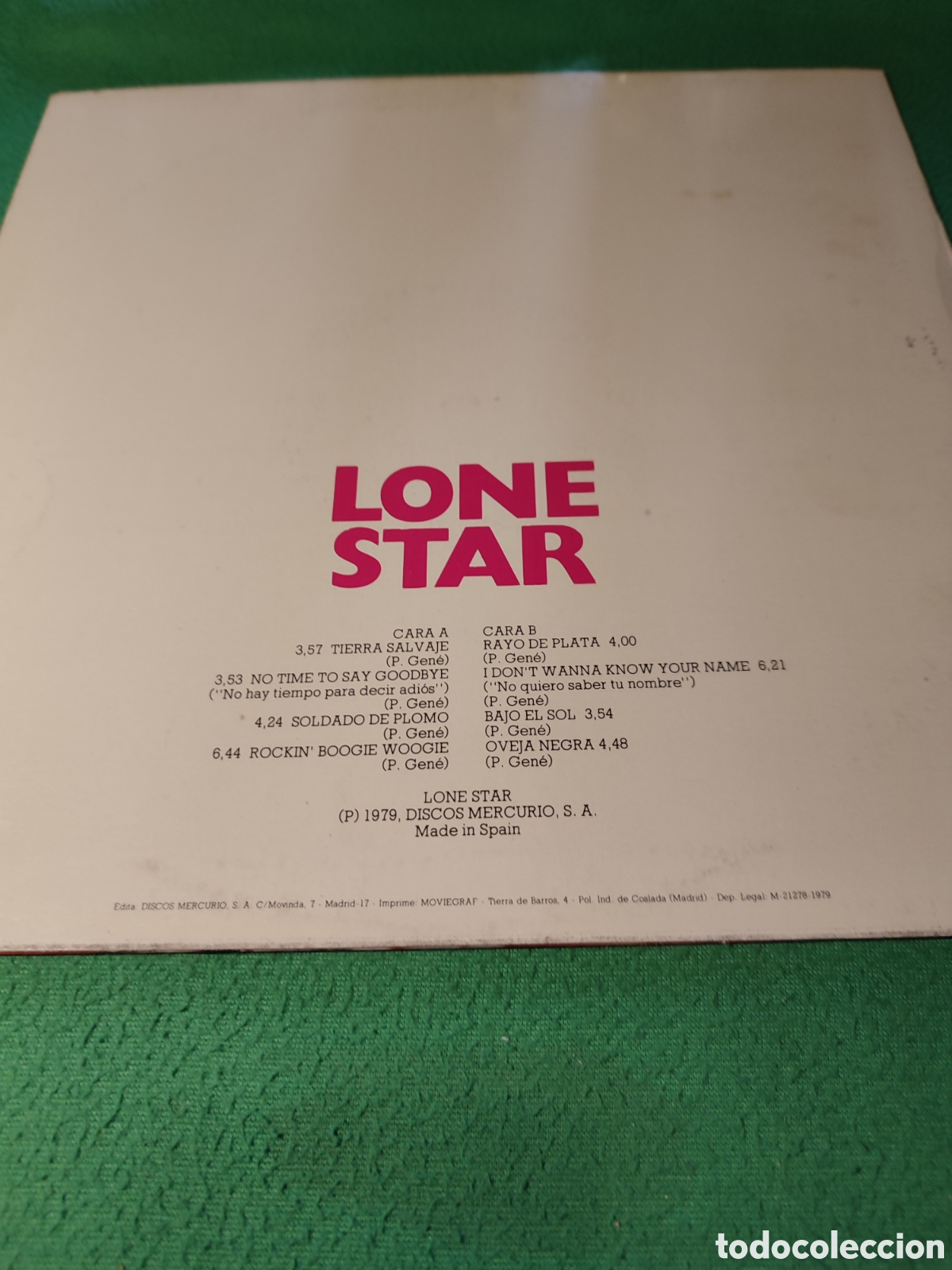 Discos de vinilo: Lone Star - Oveja negra - Foto 2