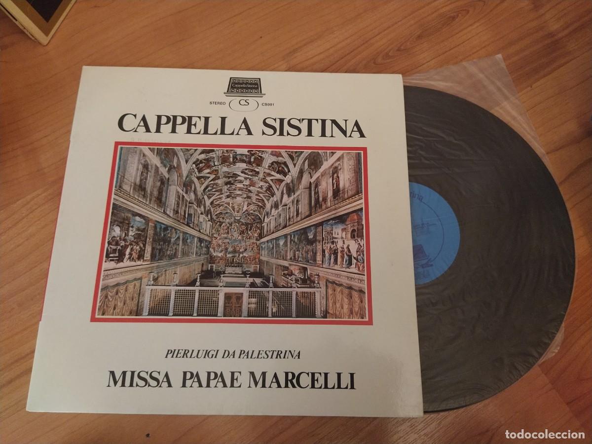 Disques de vinyle: Cappella sistina pierluigi da palestina missa papae marcelli lp carpeta doble