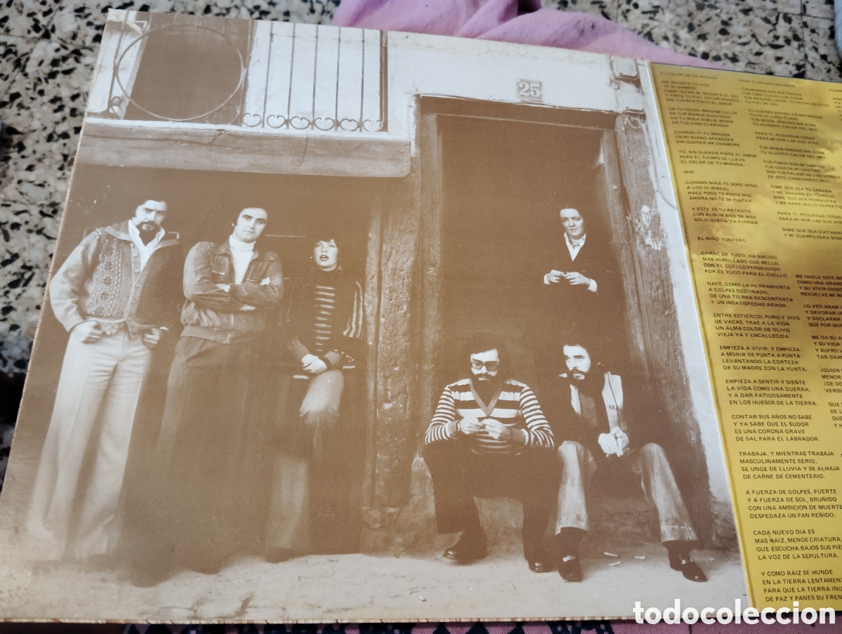 Discos de vinilo: MOCEDADES - EL COLOR DE TU MIRADA ( 1977 ) - Foto 2