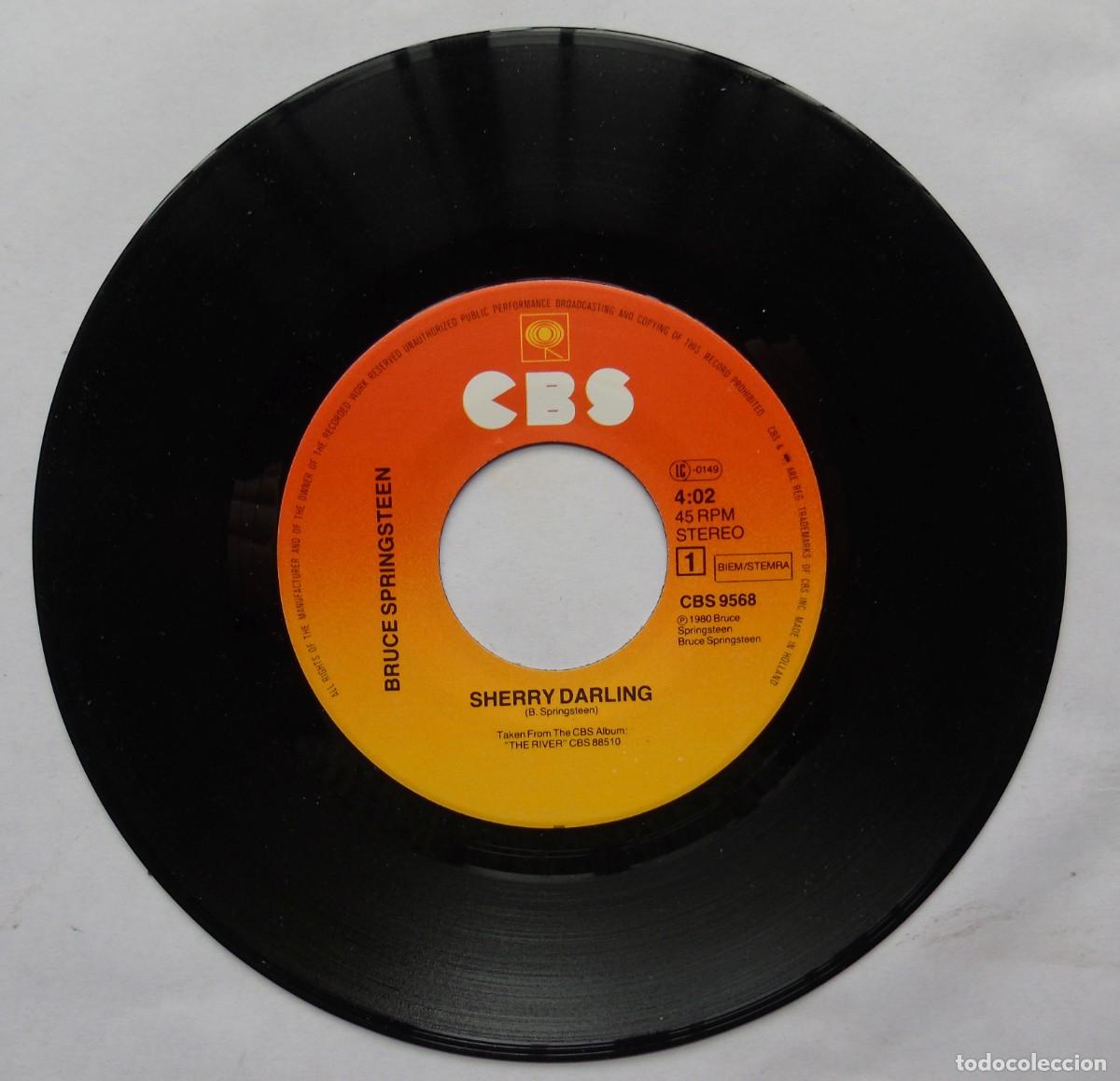 Discos de vinilo: Bruce Springsteen Sherry Darling / Be True Single 7&rdquo; Holanda 1981 - Foto 3