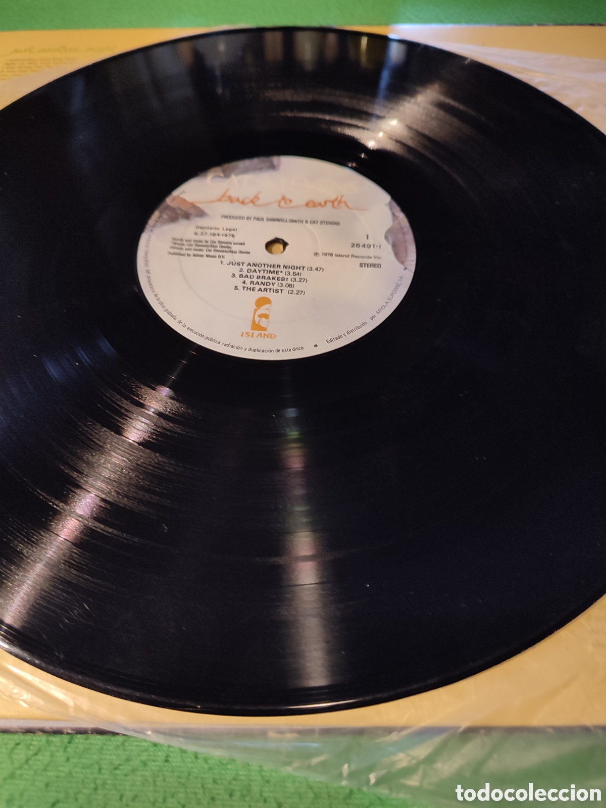 Discos de vinilo: Cat Stevens - Back to Earth - Foto 3