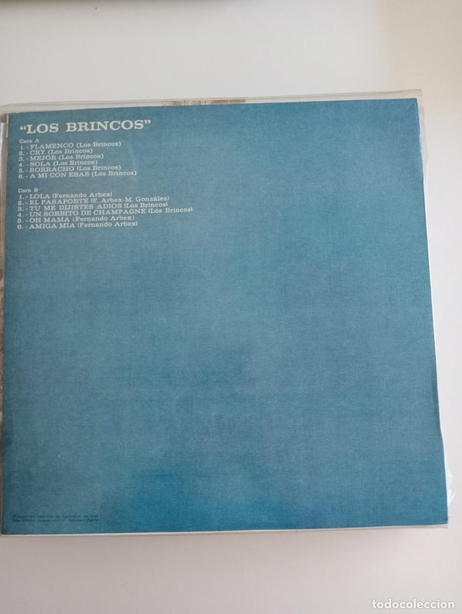 Discos de vinilo: Los Brincos - Los Brincos (LP, Comp, RE) 1976 - Foto 2