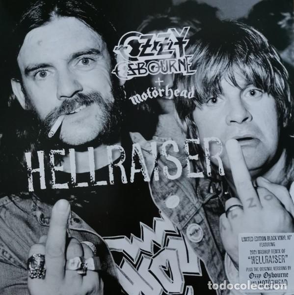 Discos de vinilo: Ozzy OSBOURNE / MOTORHEAD Hellraiser 10&rdquo; vinyl - Foto 1