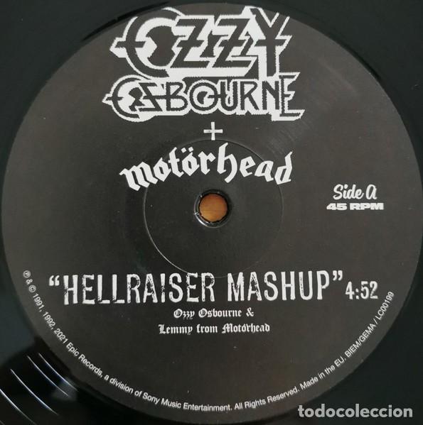 Discos de vinilo: Ozzy OSBOURNE / MOTORHEAD Hellraiser 10&rdquo; vinyl - Foto 3