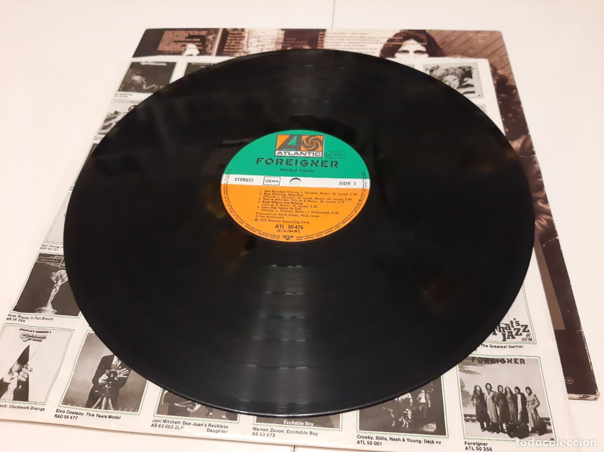 Discos de vinilo: FOREIGNER -DOUBLE VISION- (1978) LP DISCO VINILO - Foto 6