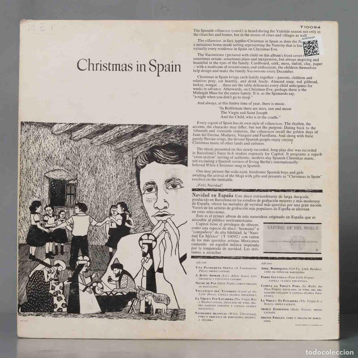 Discos de vinilo: LP. Christmas In Spain - Foto 2