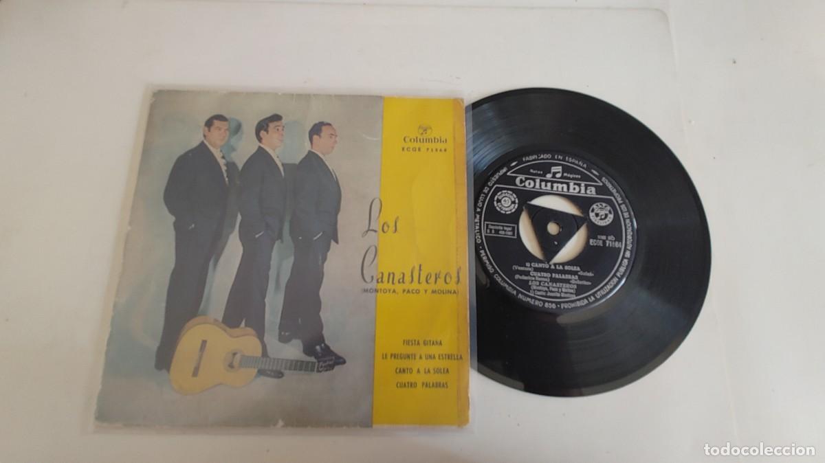 Discos de vinilo: LOS CANASTEROS-EP FIESTA GITANA +3 - Foto 1