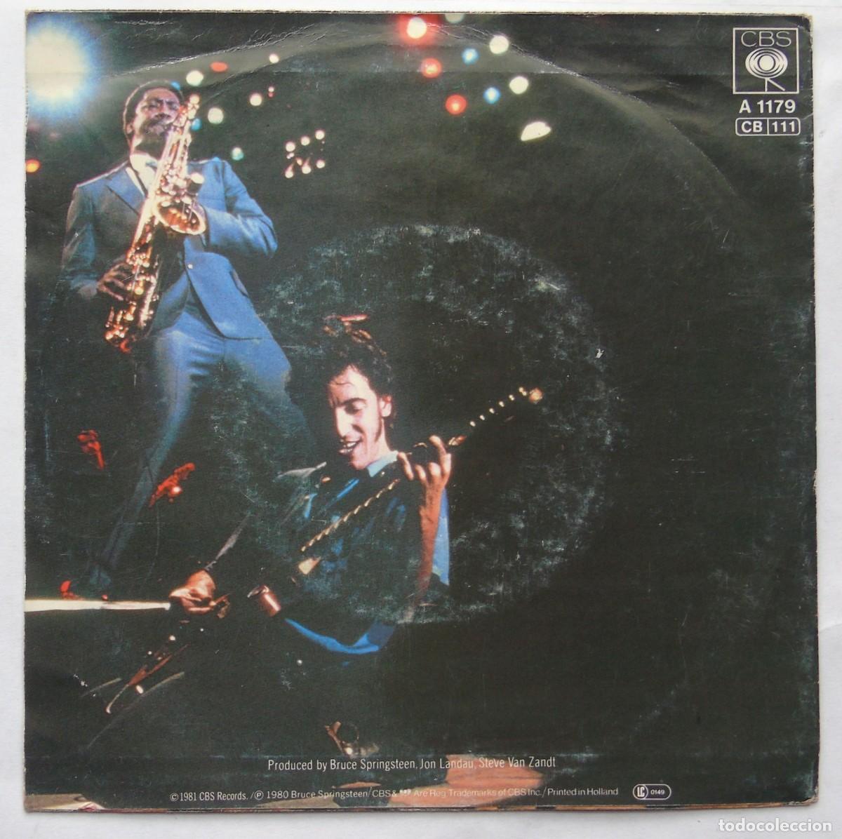 Discos de vinilo: Bruce Springsteen The River / Independence Day Single 7&rdquo; Holanda 1981 - Foto 2