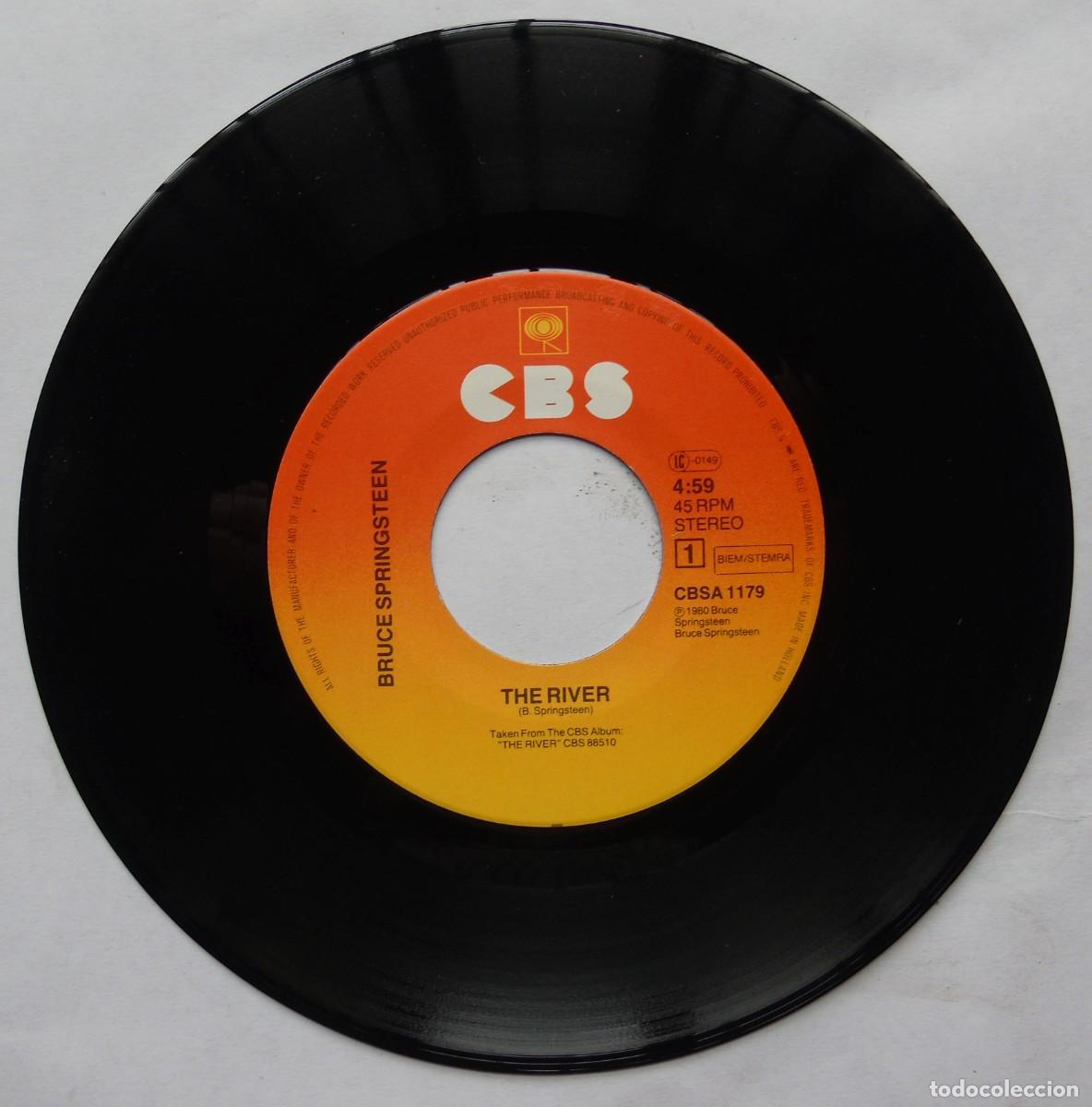 Discos de vinilo: Bruce Springsteen The River / Independence Day Single 7&rdquo; Holanda 1981 - Foto 3