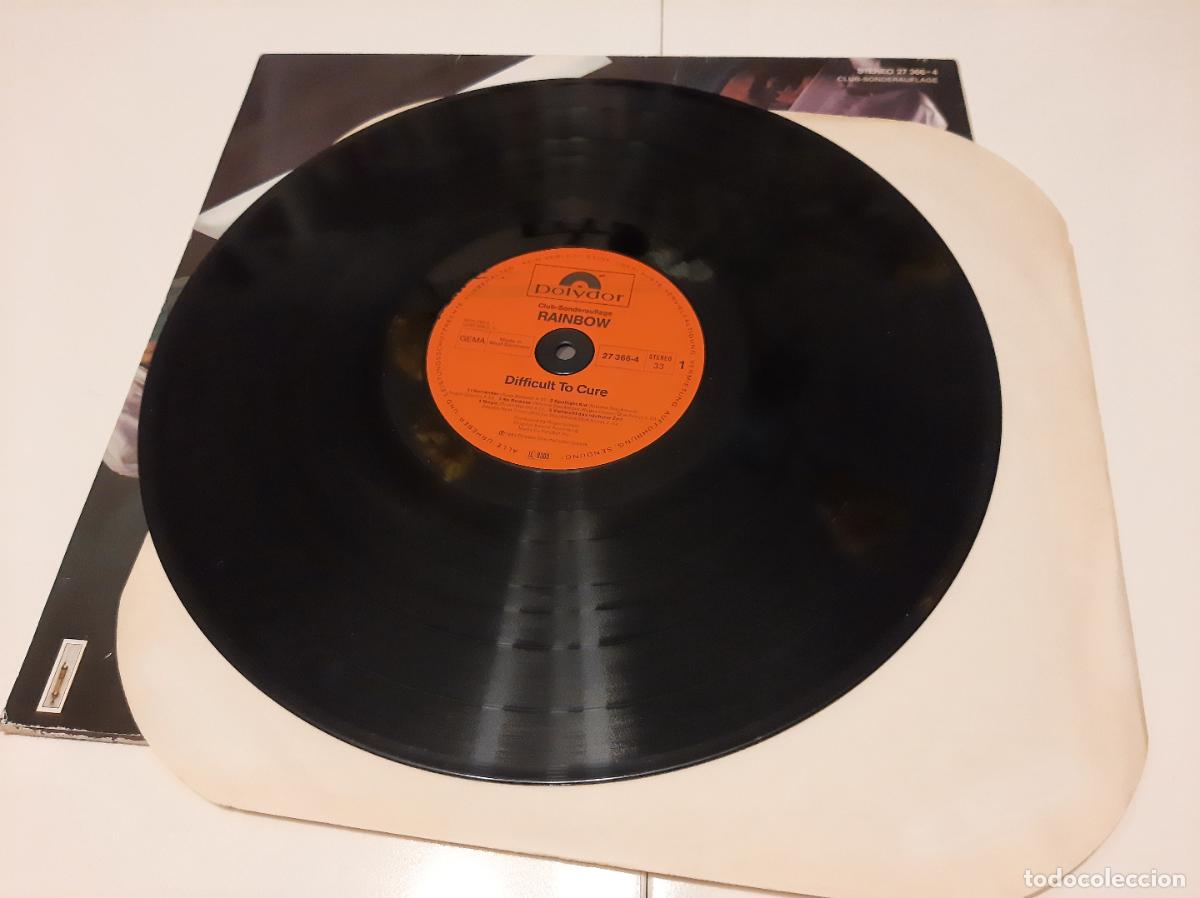 Discos de vinilo: RAINBOW -DIFFICULT TO CURE- (1981) LP DISCO VINILO - Foto 6