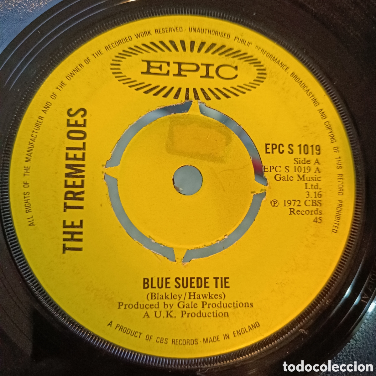 Discos de vinilo: The Tremeloes &ndash; Blue Suede Tie - Foto 1